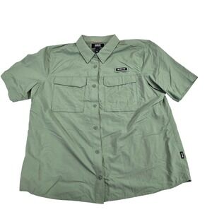 Alaskan Hardgear Women's AKHG Crooked River Short Sleeve Shirtt XL Green Fishing